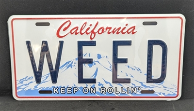 License Plate (Rollin')